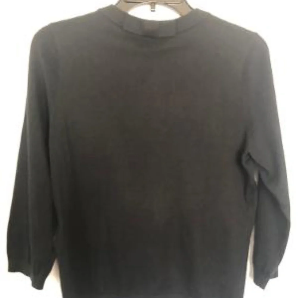 Kate Spade Black Cardigan Sweater - Picture 3 of 3